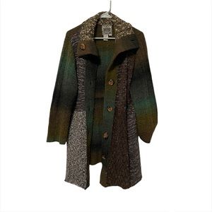Vintage Curio XL Soft Button Up Coat